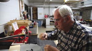 Man working in workshop